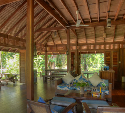 thailand eco resort house interior