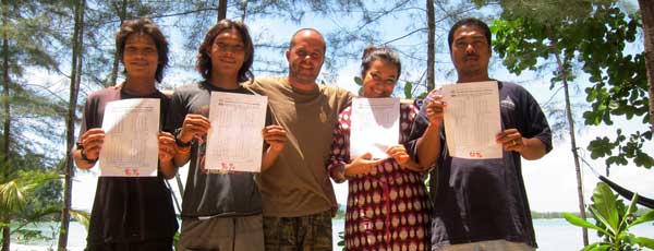 training thai nationals in ecotourism