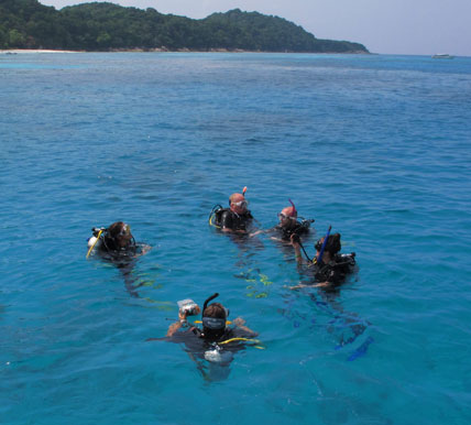 PADI Advanced Open Water at Koh Tachai