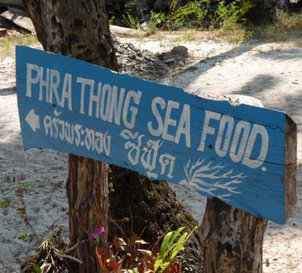 thailand sea food restaurant