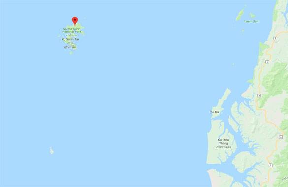 beach bungalows thailand location